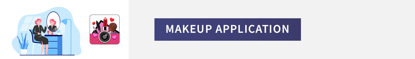 makeup application